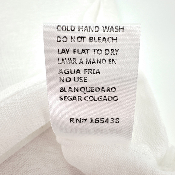 AEMI + CO Junie Tee White Size S - Picture 9 of 10